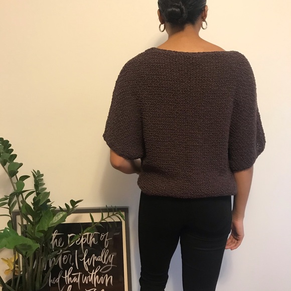 Anthropologie Short Sleeve Knit - Picture 3 of 8